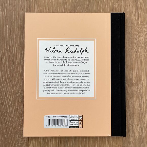 Little People Big Dreams Wilma Rudolph Book 2019 Ma Isabel Sanchez Vegara - Picture 3 of 12